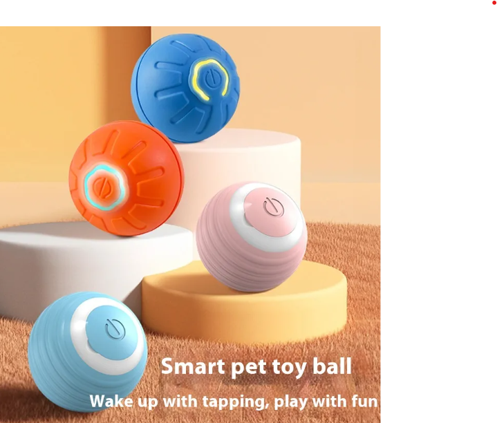 SpinPaw Smart Self-Moving Ball — Interactive Toy for Dogs & Cats