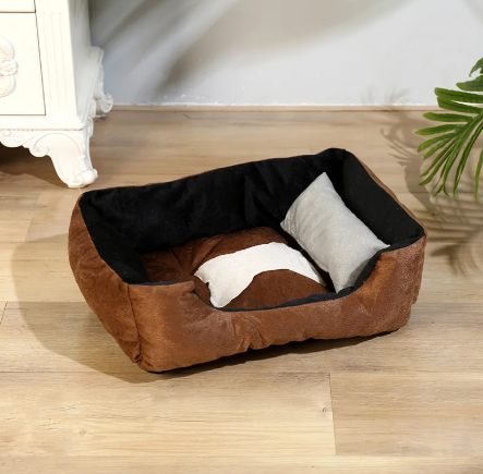 Cozy Pup Sleeping Villa — Soft Indoor Pet House & Bed