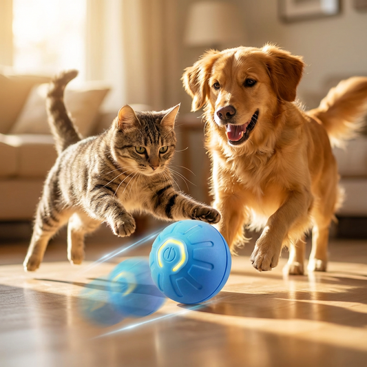 HappyRoll Interactive Pet Play Ball