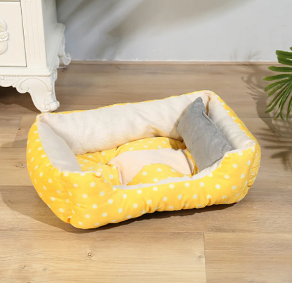 Cozy Pup Sleeping Villa — Soft Indoor Pet House & Bed