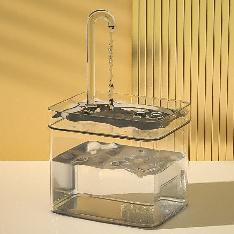 Self-Filtering Pet Water Fountain — Fresh Flowing Water for Cats & Dogs