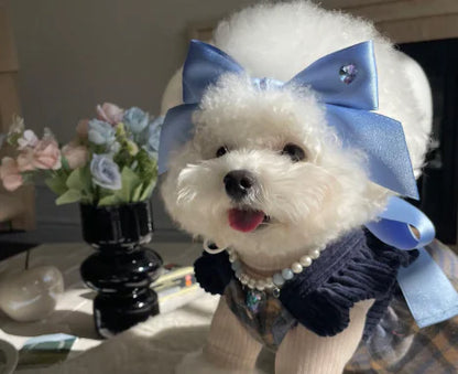 Elegant Bow Pet Hair Band