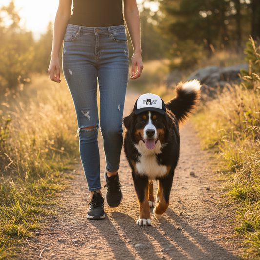 Dog Foam Trucker Hat — UV Sun Protection Hat for Dogs