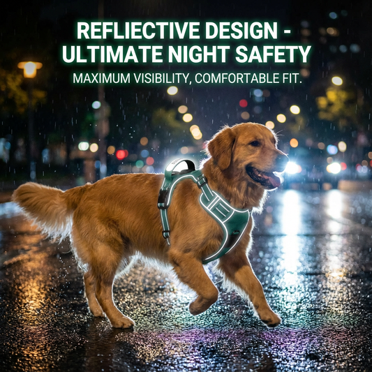 NightSafe Reflective Dog Harness Pack