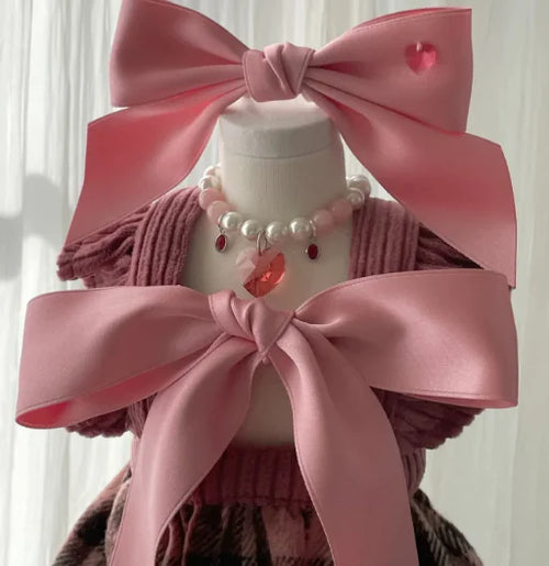 Elegant Bow Pet Hair Band
