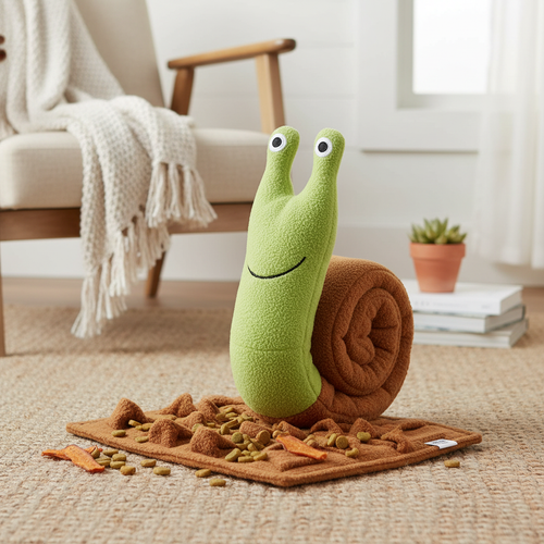PawPuzzle Snuffle Snail Mat