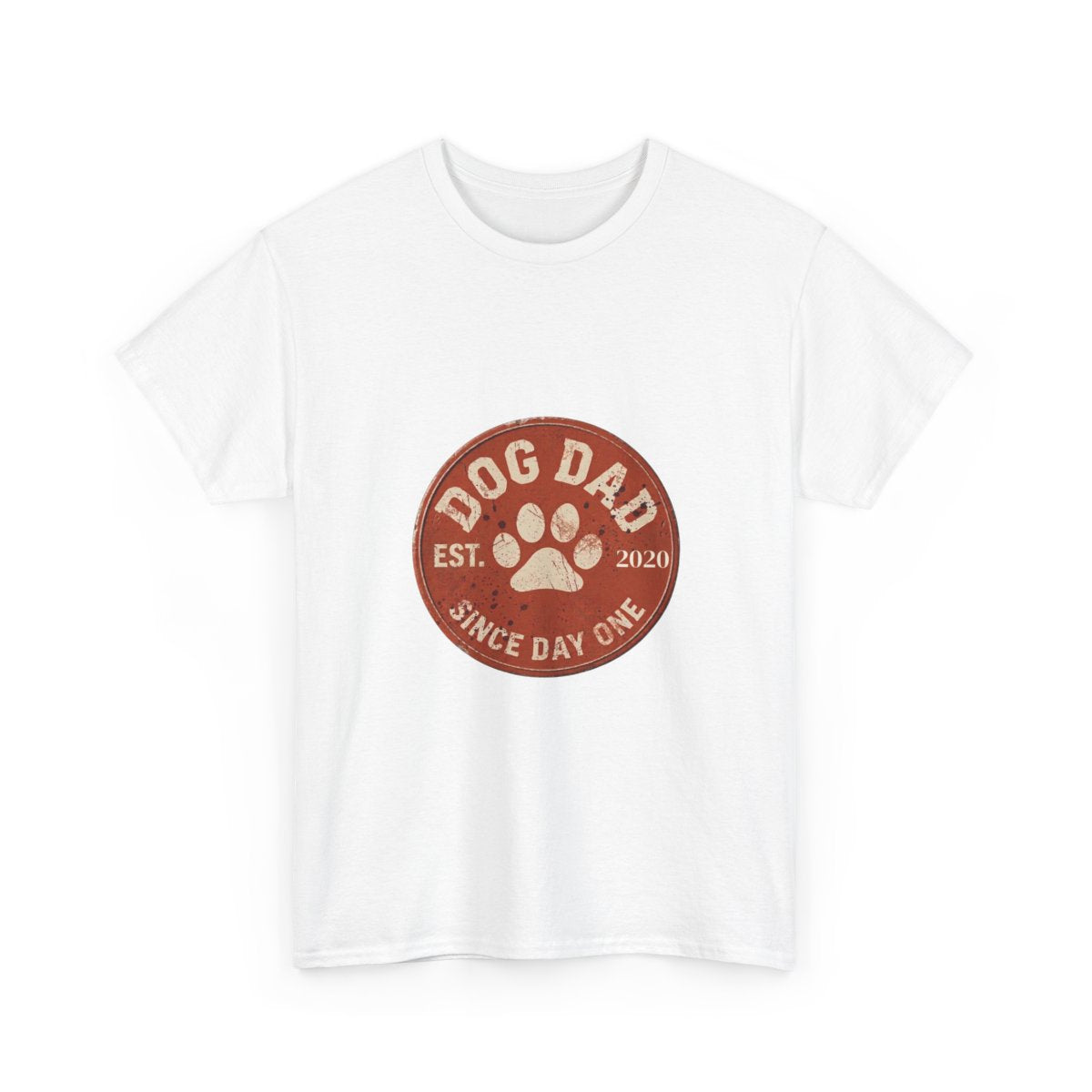 Dog Dad Personalized Year Tee