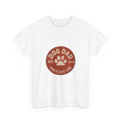 Dog Dad Personalized Year Tee
