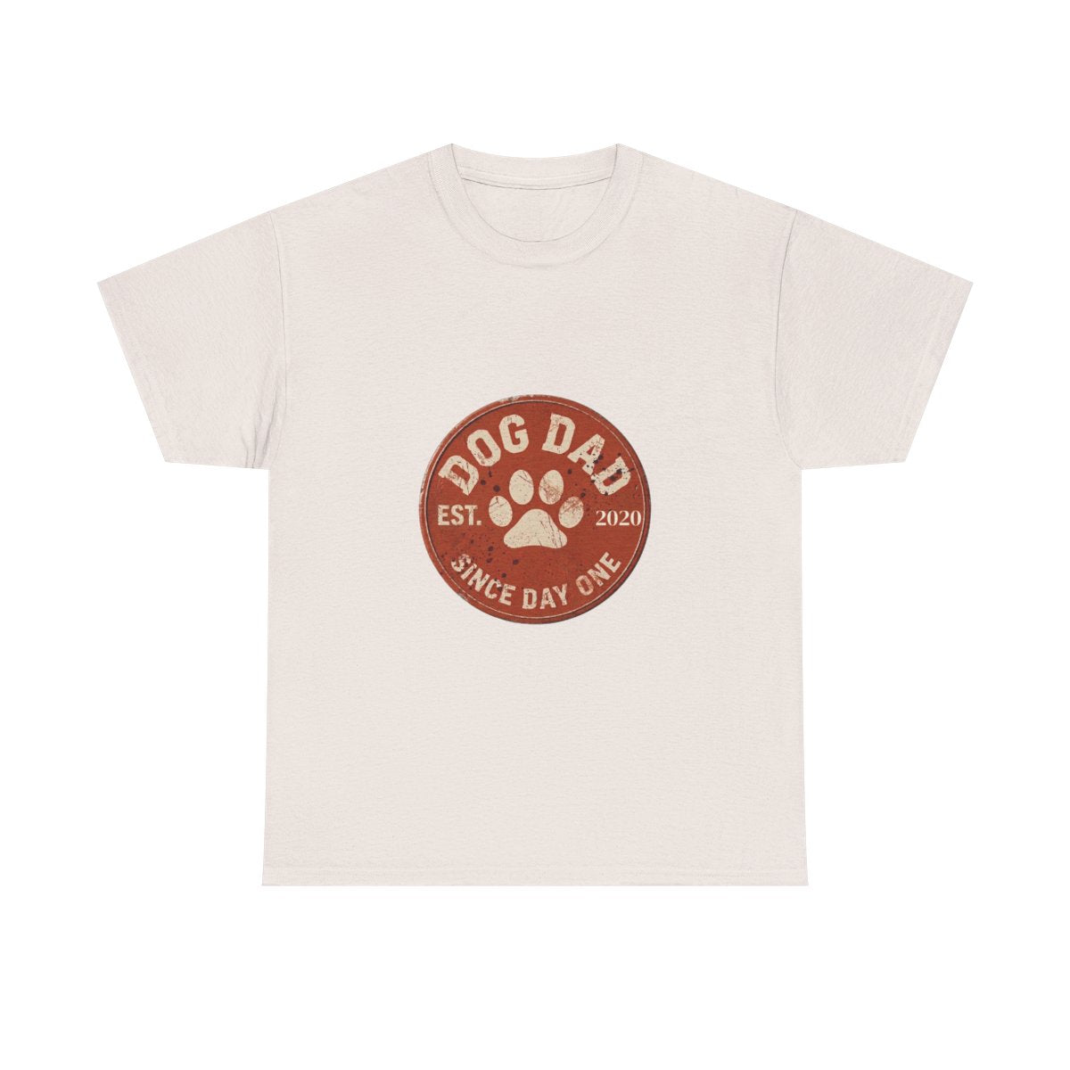 Dog Dad Personalized Year Tee