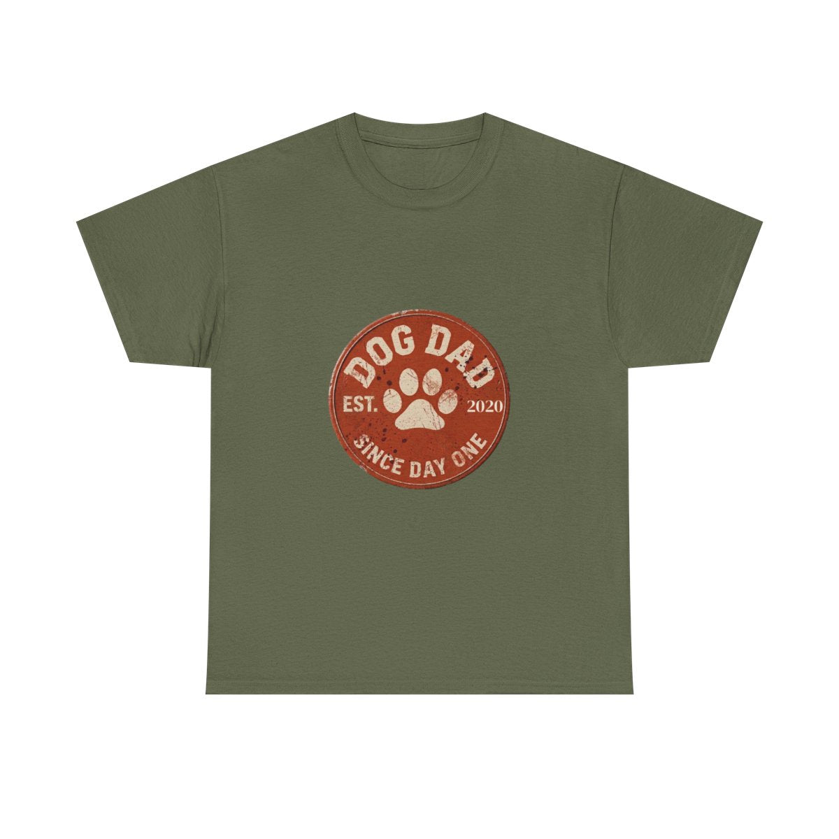Dog Dad Personalized Year Tee
