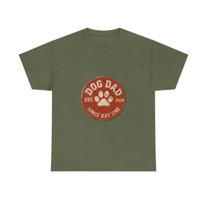 Dog Dad Personalized Year Tee