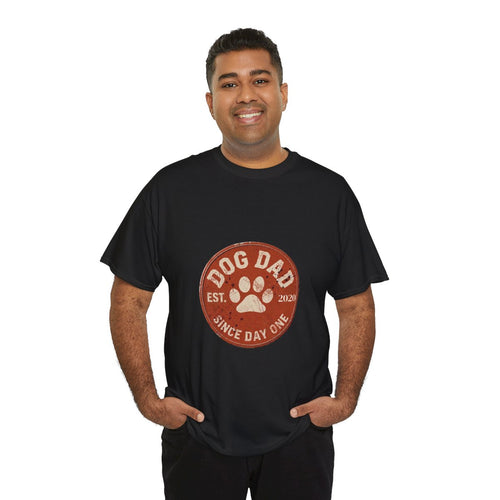 Dog Dad Personalized Year Tee