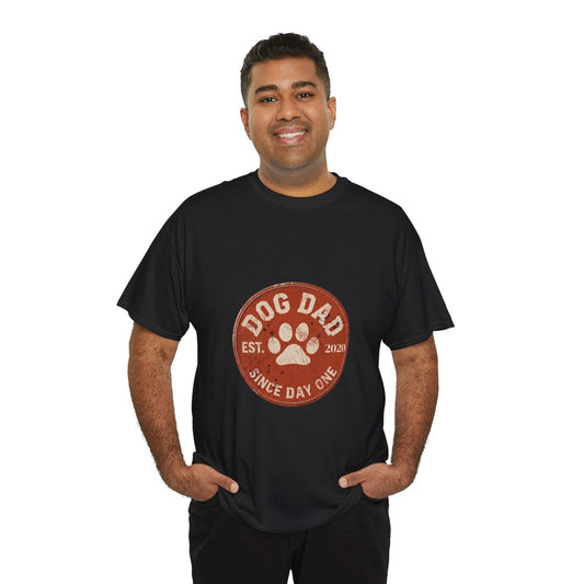 Dog Dad Personalized Year Tee
